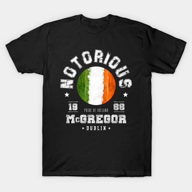 Conor McGregor - Notorious T-Shirt by CulturedVisuals